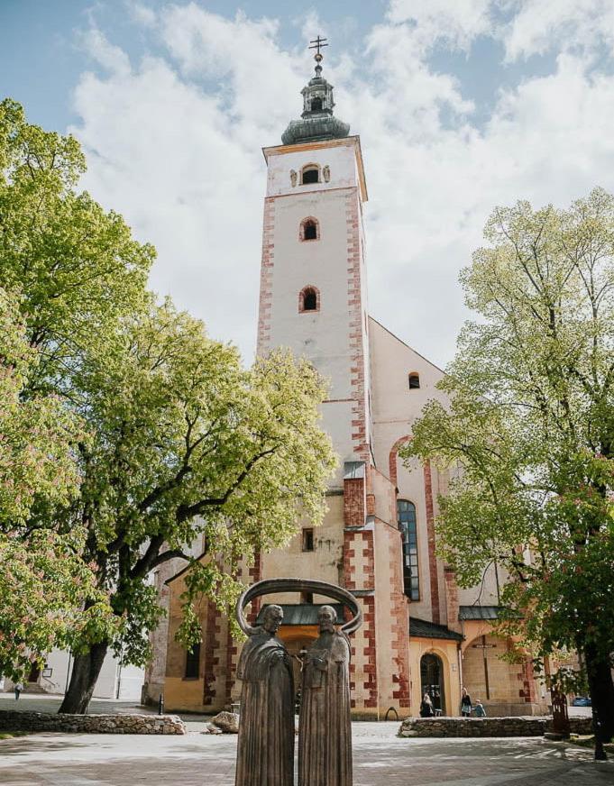 Alure Residences 10 - 24H Self Check-In & Private Parking Next To The Apartment Building Included, City Center Right On Snp Square In A Quiet Passage, New Building, Best Deal In Town Банська Бистриця Екстер'єр фото